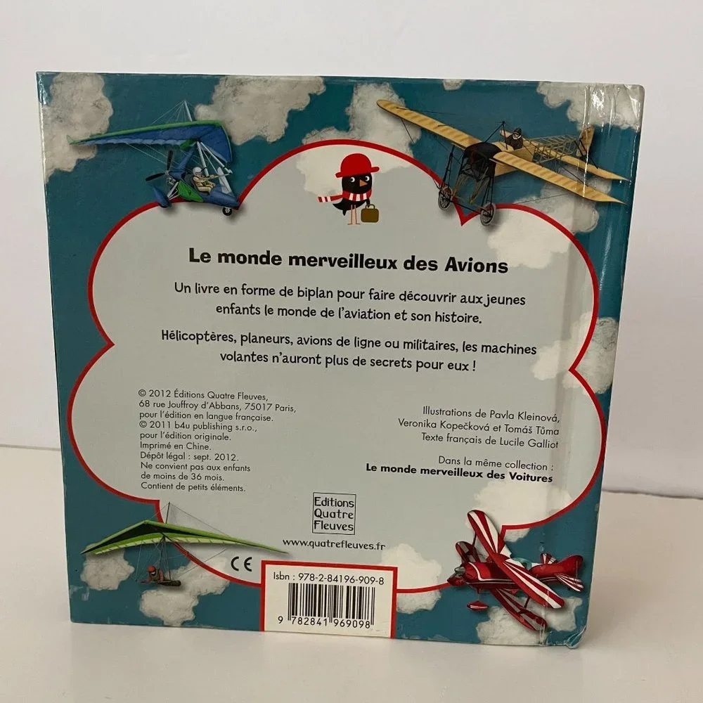 Le Monde Merveilleux Des Avions Children Book French Edition Lucile Galliot 2012